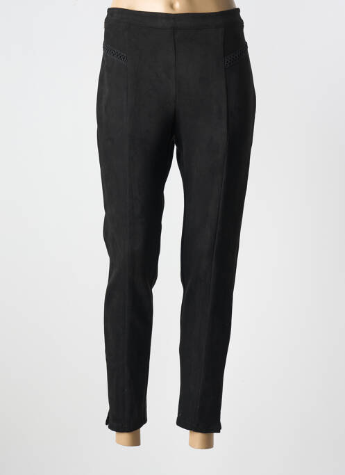 Pantalon slim noir FRED SABATIER pour femme