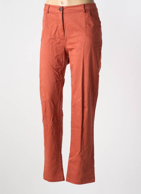 Pantalon slim orange AGATHE & LOUISE pour femme
