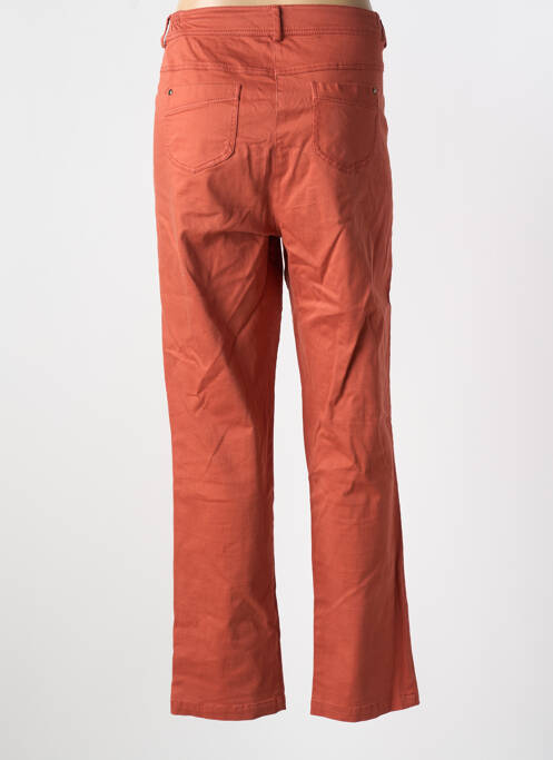 Pantalon slim orange AGATHE & LOUISE pour femme