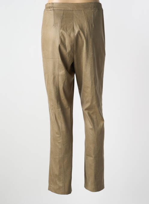 Pantalon slim vert JEAN DELFIN pour femme