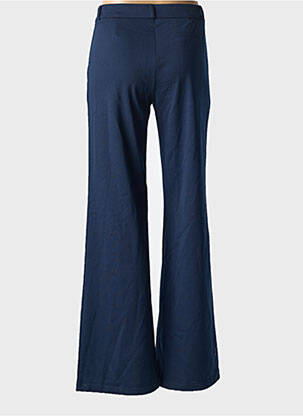 Pantalon flare stretch taille normale bleu SURKANA femme