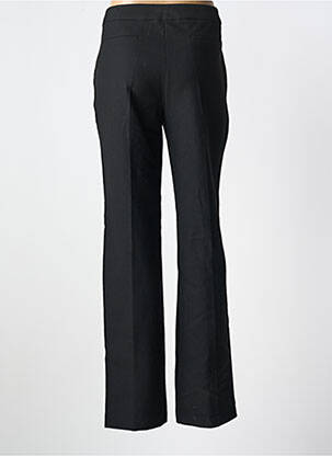 Pantalon chino fermeture zippée sous rabat boutonné taille normale noir FRED SABATIER femme