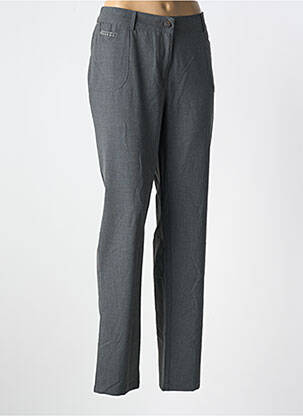 Pantalon slim taille élastique taille normale gris AGATHE & LOUISE femme