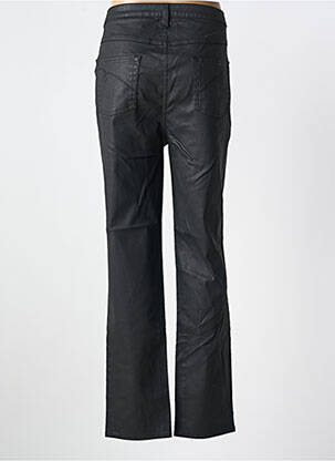 Pantalon slim tissage enduit taille normale noir TELMAIL femme