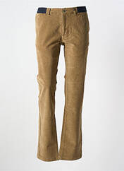 Pantalon chino marron COFOX pour homme seconde vue
