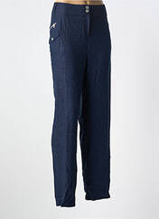 Pantalon droit bleu IMPULSION pour femme seconde vue