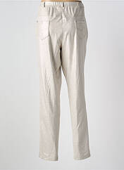 Pantalon slim argent MERI & ESCA pour femme seconde vue