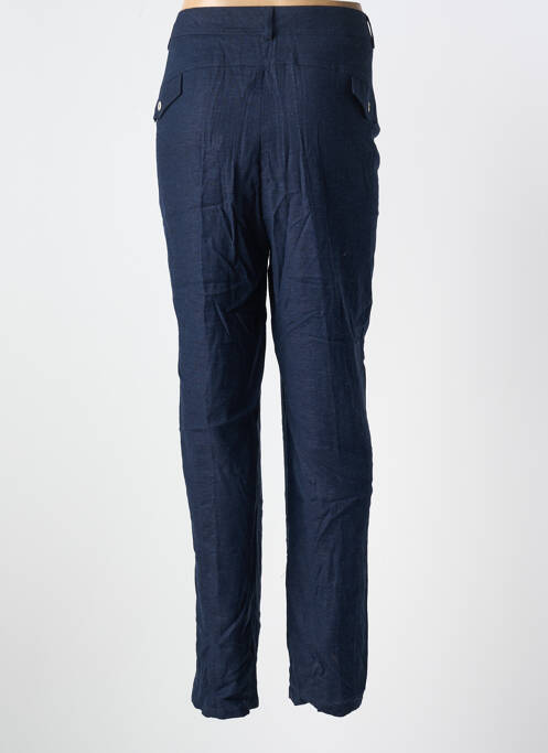 Pantalon droit bleu IMPULSION pour femme