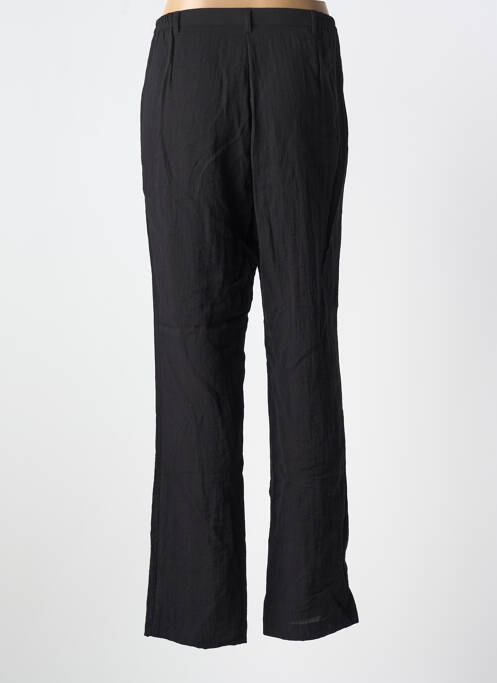 Pantalon droit noir JEAN GABRIEL pour femme