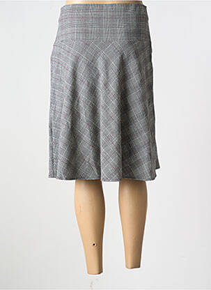Jupe mi-longue coupe évasée gris MERI & ESCA femme