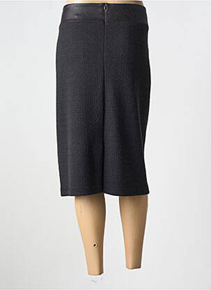 Jupe mi-longue stretch noir MERI & ESCA femme