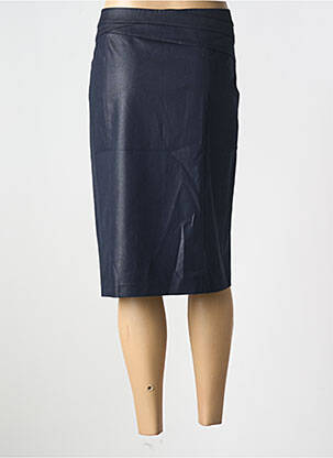 Jupe mi-longue stretch bleu FRED SABATIER femme
