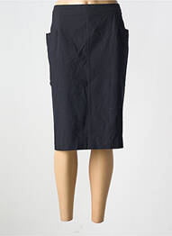 Jupe mi-longue stretch bleu TELMAIL femme