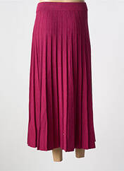 Jupe longue rouge MARBLE pour femme seconde vue