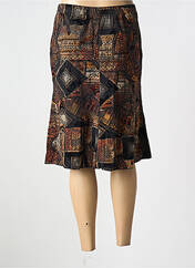 Jupe mi-longue gris TELMAIL pour femme seconde vue