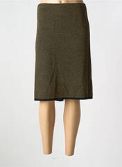 Jupe mi-longue jaune PLURIELLES pour femme seconde vue