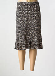 Jupe mi-longue noir TELMAIL pour femme seconde vue