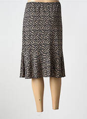 Jupe mi-longue noir TELMAIL pour femme seconde vue