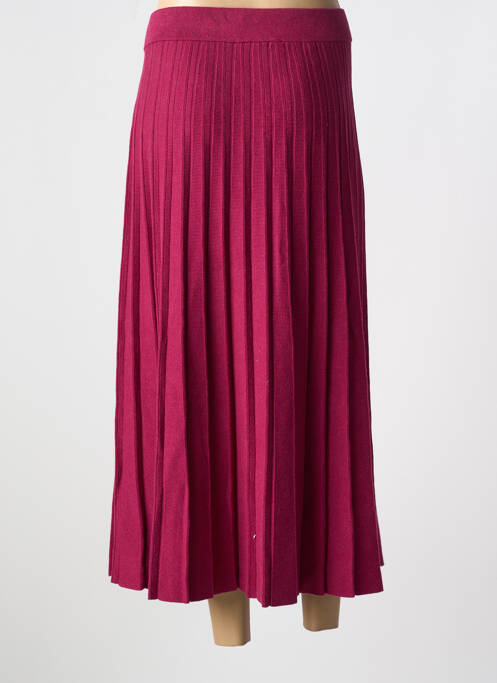 Jupe longue rouge MARBLE femme