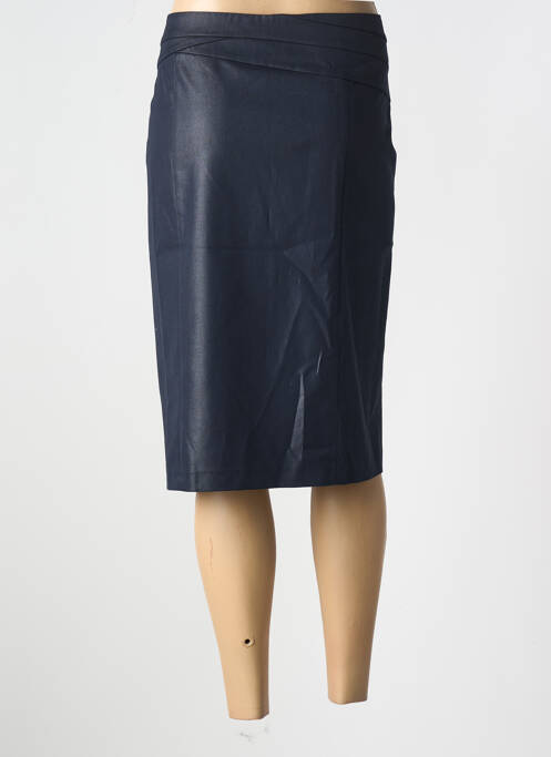 Jupe mi-longue bleu FRED SABATIER pour femme