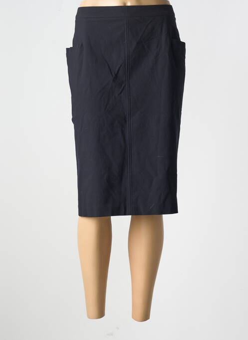 Jupe mi-longue bleu TELMAIL pour femme