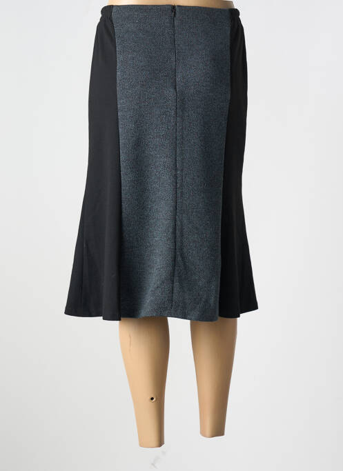 Jupe mi-longue gris GUY DUBOUIS pour femme