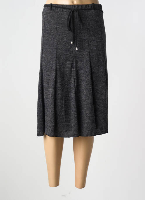 Jupe mi-longue gris NIKI MODE pour femme