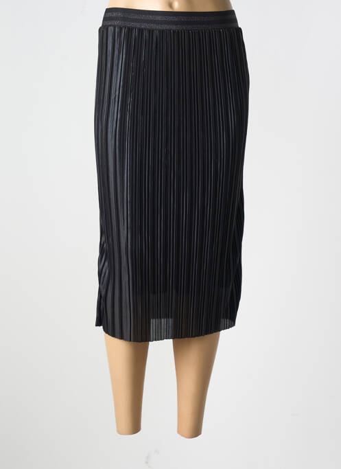 Jupe mi-longue noir GUY DUBOUIS pour femme