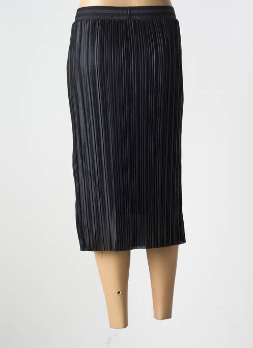 Jupe mi-longue noir GUY DUBOUIS pour femme