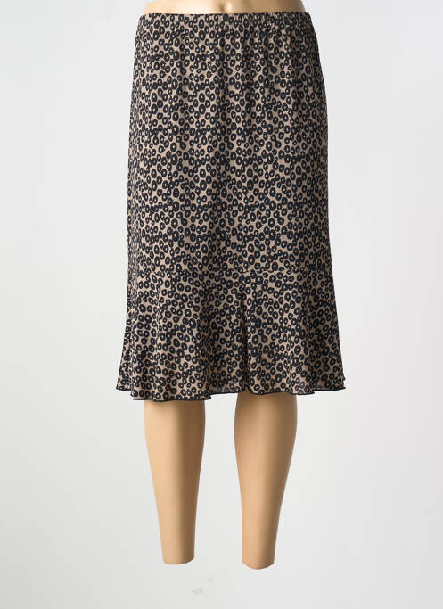 Jupe mi-longue noir TELMAIL pour femme