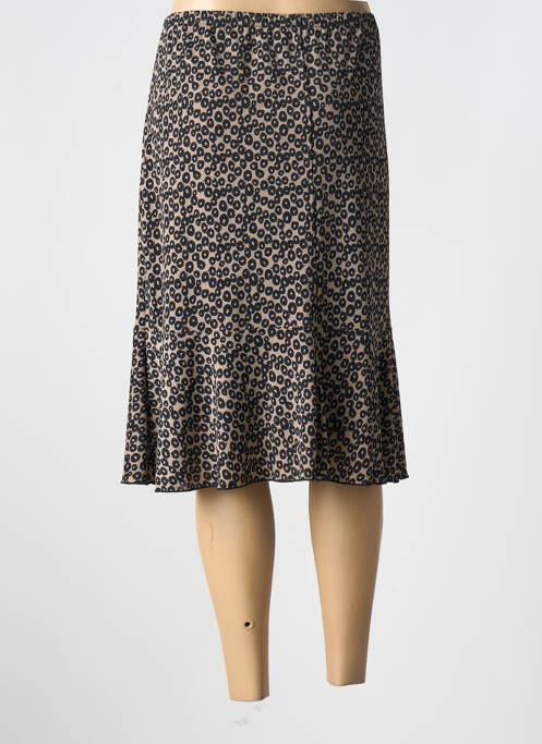 Jupe mi-longue noir TELMAIL pour femme