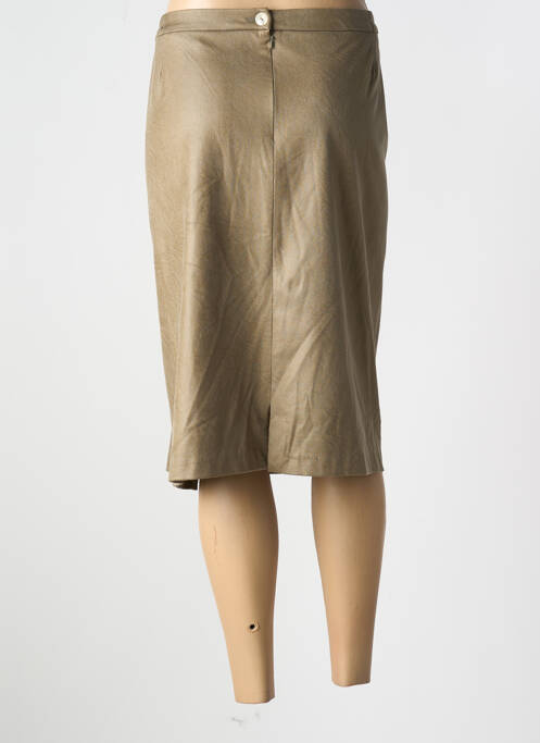 Jupe mi-longue vert JEAN DELFIN pour femme