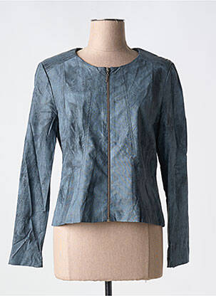 Veste casual epaulette gris JEAN DELFIN femme