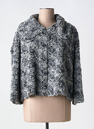Veste chic manches longues gris MERI & ESCA femme