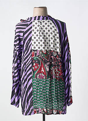 Blouse manches longues manches longues vert FRED SABATIER femme