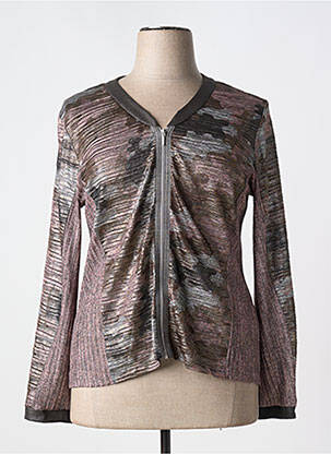 Top stretch manches longues rose MERI & ESCA femme
