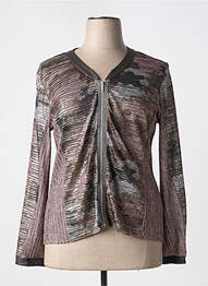 Top stretch manches longues rose MERI & ESCA femme