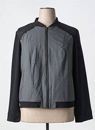 Veste casual poches gris AGATHE & LOUISE femme