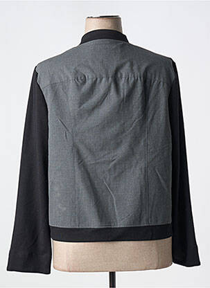 Veste casual poches gris AGATHE & LOUISE femme