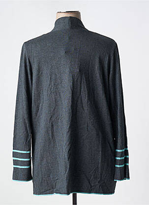 Gilet manches longues stretch gris TELMAIL femme