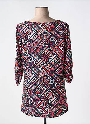 Tunique manches longues col v noir PLURIELLES femme