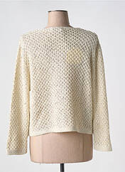 Gilet manches longues beige DIVAS pour femme seconde vue