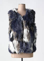 Gilet sans manche bleu CONCEPT K pour femme seconde vue