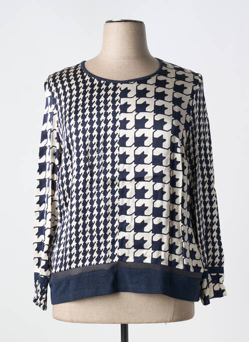 Blouse bleu MERI & ESCA pour femme