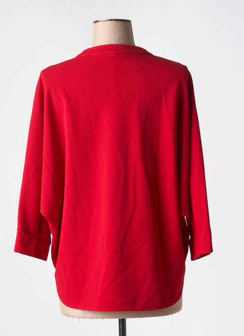 Blouse rouge DANIELA COOL pour femme