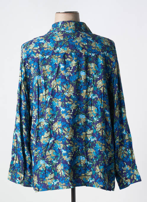 Chemisier bleu AGATHE & LOUISE pour femme