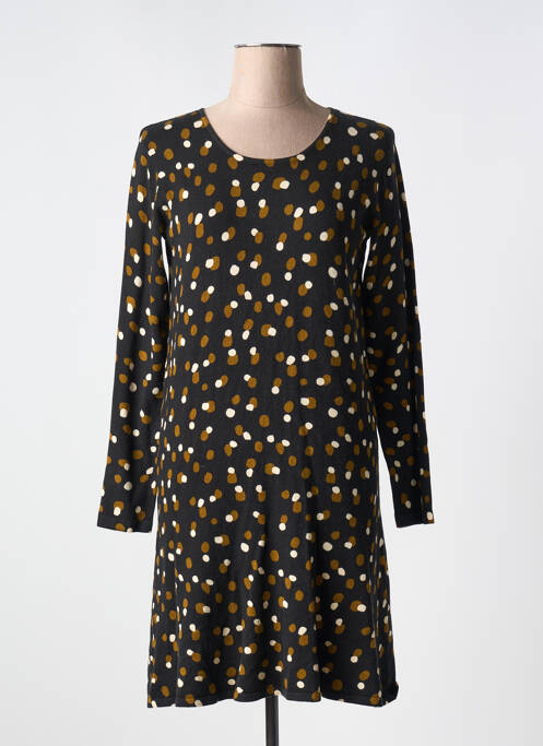 Robe mi-longue noir SURKANA pour femme