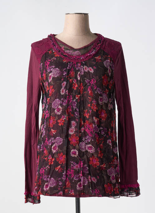 Top violet JAC JAC pour femme