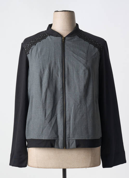 Veste casual gris AGATHE & LOUISE pour femme