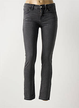 Jeans coupe slim taille basse taille basse gris ESPRIT femme